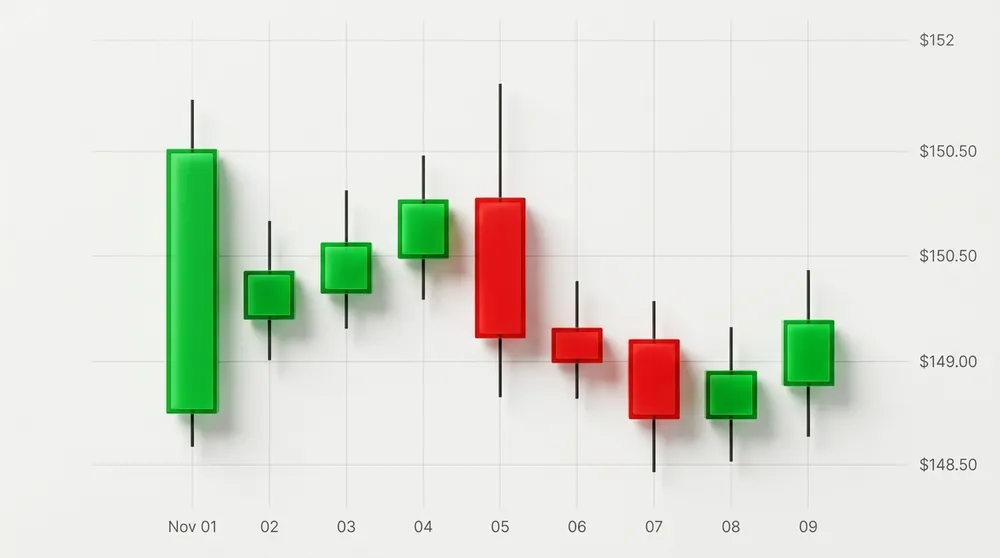 Candlestick chart patterns
