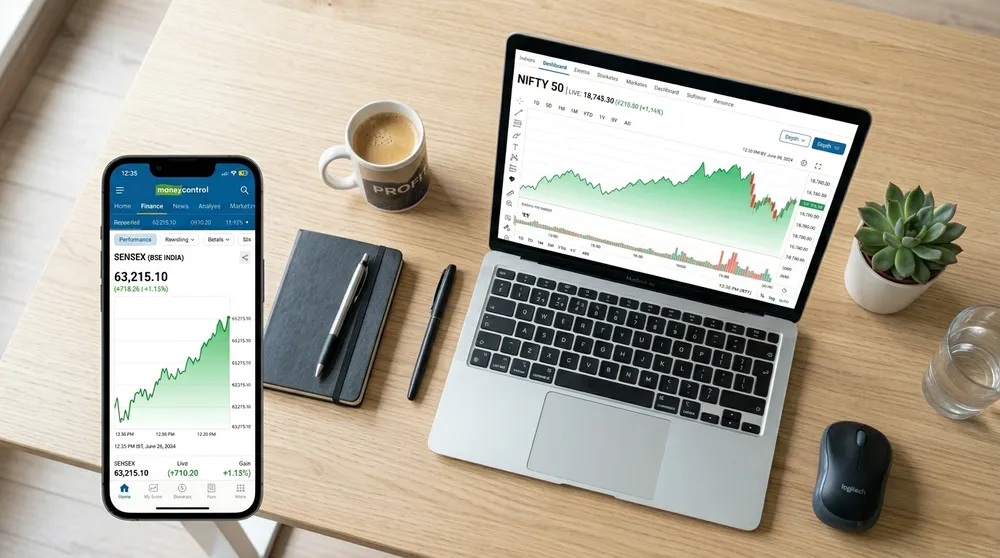 Nifty and Bank Nifty charts